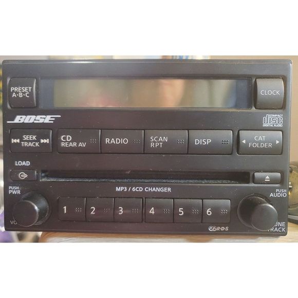 Bose Car Audio, Video & GPS 2062007oem Nissan Pathfinder Bose Radio